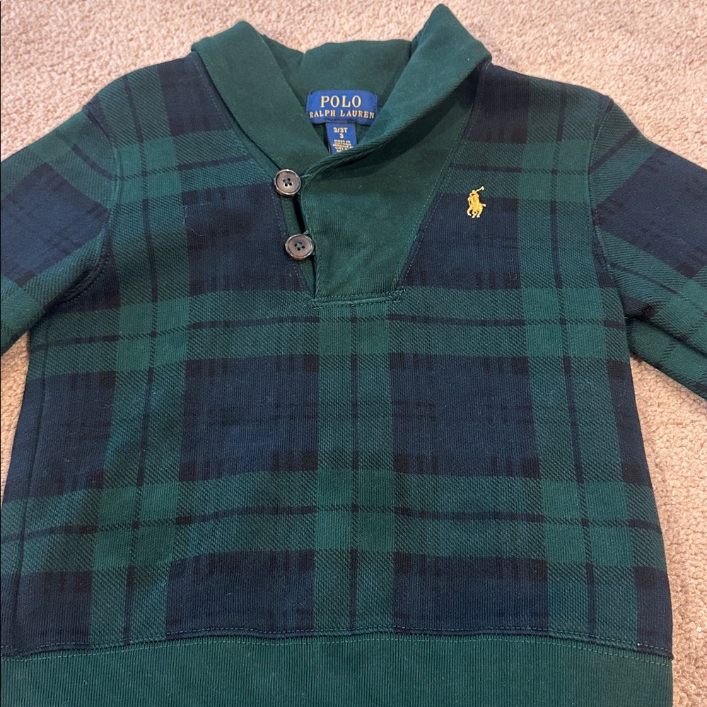Polo by Ralph Lauren Dark Green Plaid Jacket - Picture 4 of 8